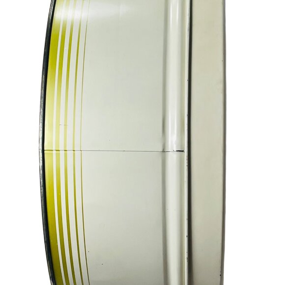 Quinlan’s Tin Vintage Romance Of The Pretzel 12” Tin Container W Floral Design - Picture 8 of 15